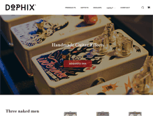 Tablet Screenshot of dolphinssound.com